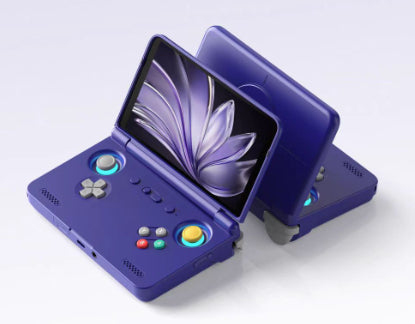 Retroid Pocket Flip2 SD865 Android handheld game console with 5.5-inch OLED flip screen