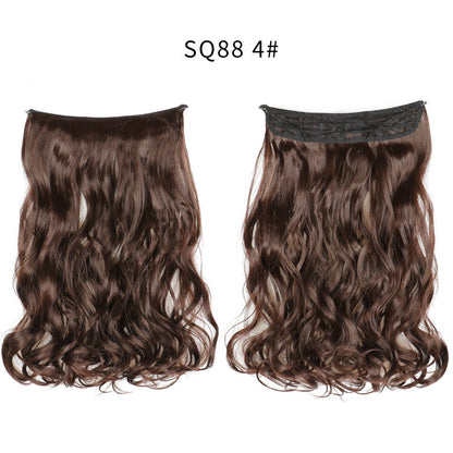 Adjustable Synthetic Hair Curtain Wig for Women