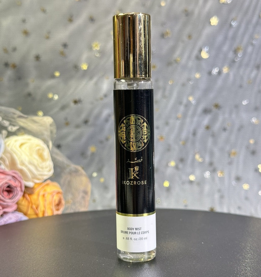 Mini travel perfume portable sample fragrance bottle in high-end design