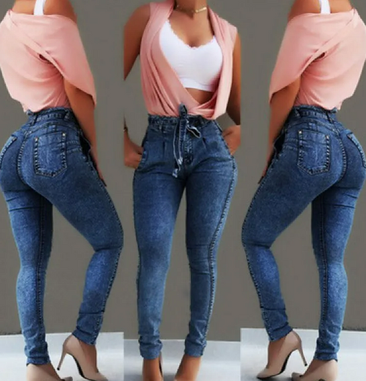 Fringed Jeans