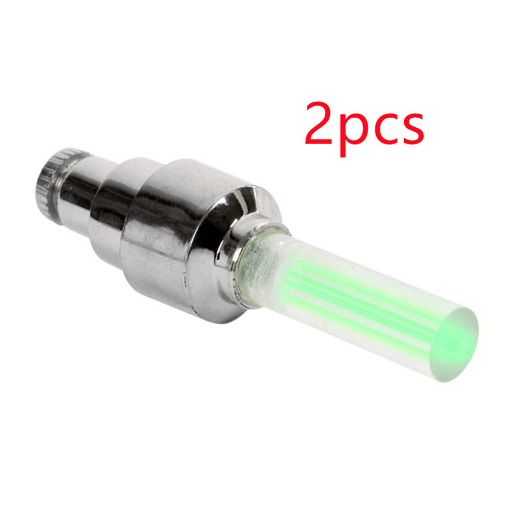 Automobile tire valve lights, wheel lights for car wheels