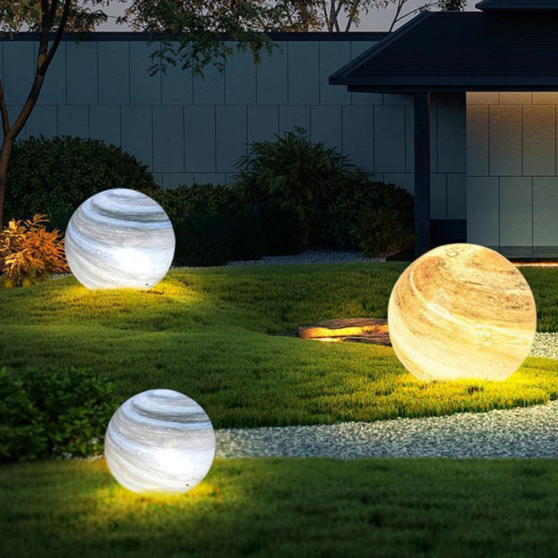 Solar waterproof garden grass earth lamp for outdoor villa lawn lighting