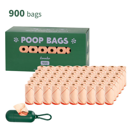 Dog waste bag vest with handle, degradable poop picking and cat litter bags, My Store, black roll holder