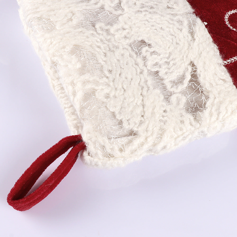 Christmas decorations pendant socks hanging as festive holiday ornaments