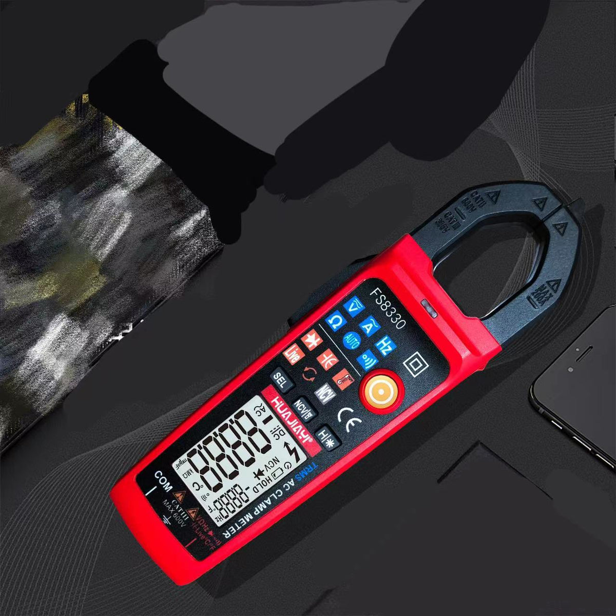 Automatic intelligent anti-burning ammeter multimeter, multi-power energy meter by My Store