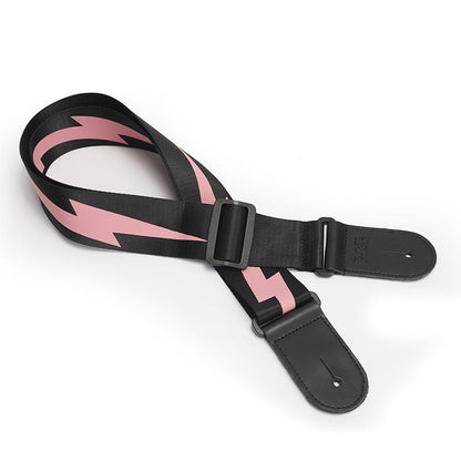 Genuine leather electric guitar strap for acoustic guitar, high-end design