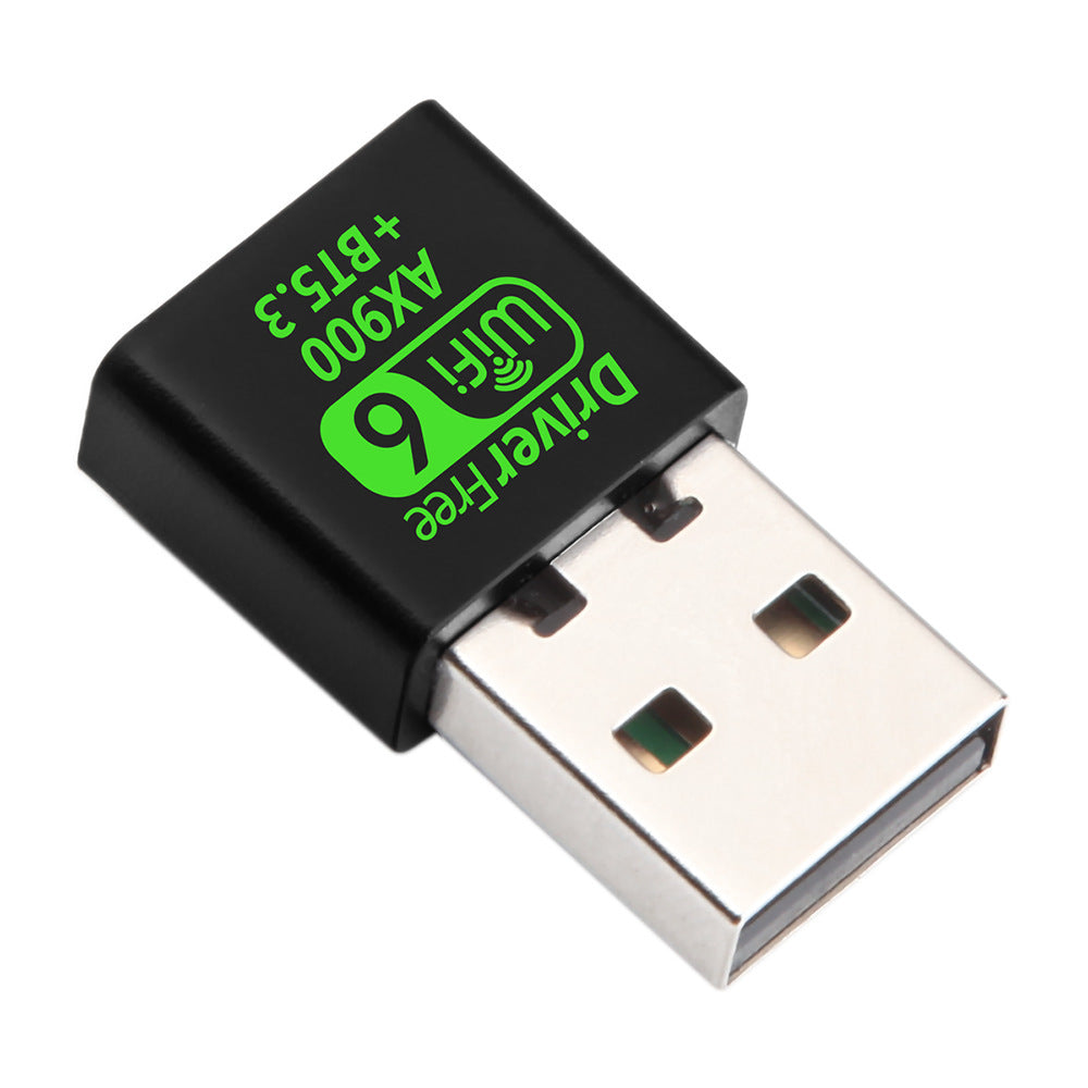AX900M WiFi 6 wireless network card, mini drive-free USB receiver by My Store