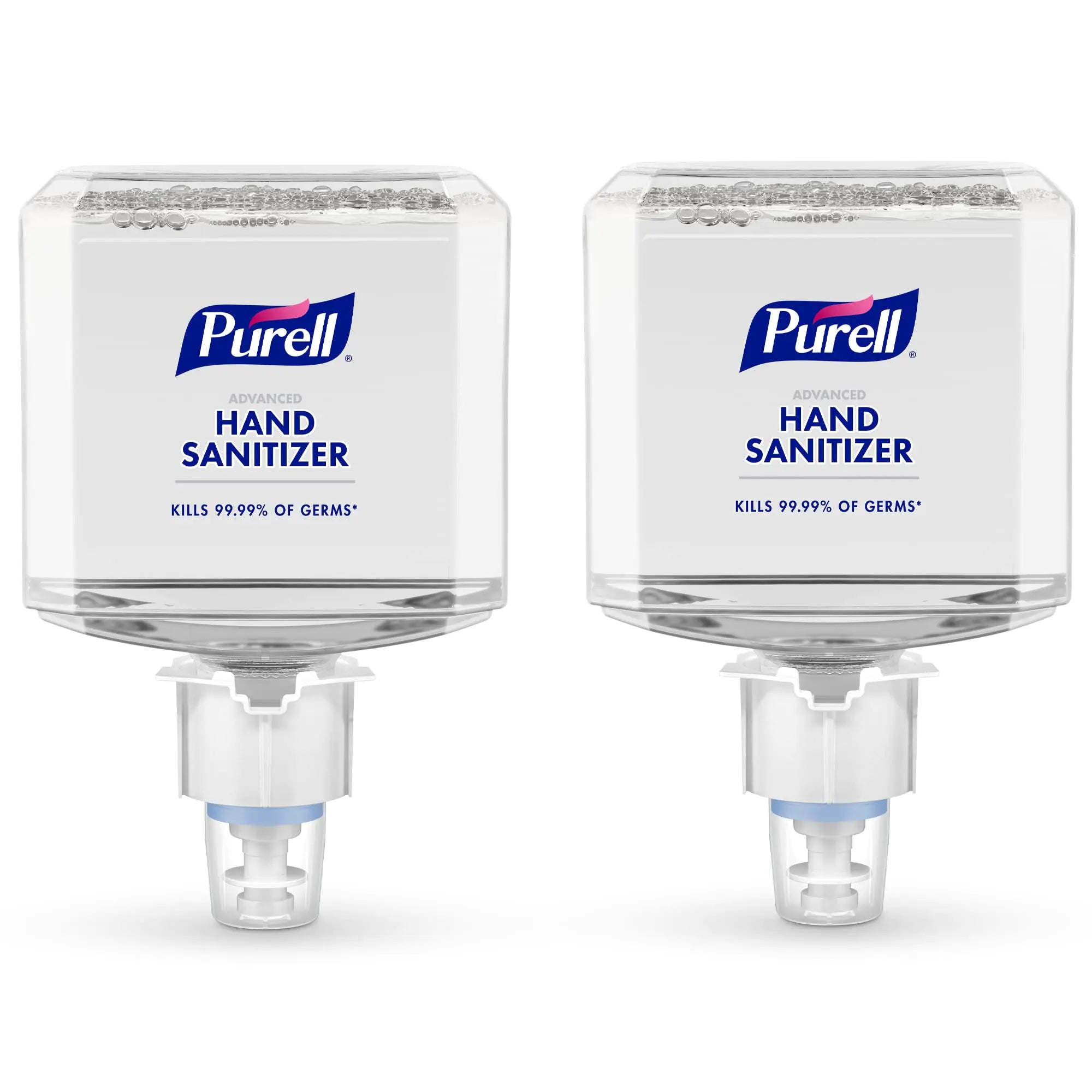 PURELL Brand Advanced Hand Sanitizer Foam Clean Scent 1200 mL Refill for PURELL ES6 Automatic Hand Sanitizer Dispenser (Pack of 2) - 6453-02