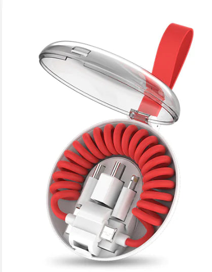 PD60W Fast Charging 6-in-1 Cable with Storage Box