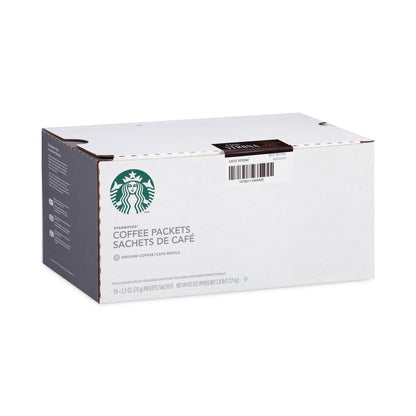 Starbucks Caffe Verona coffee fraction pack, 2.5 oz packet, 18-pack box from 2xSavings, premium coffee for brewing at home.