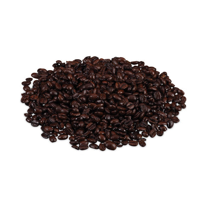 Starbucks Pike Place Roast whole bean coffee in a 1 lb bag, fresh, aromatic coffee beans from 2xSavings brand.