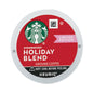 Starbucks Holiday Blend Coffee K-Cups in a box, 22 cups per box, 4 boxes per carton, by 2xSavings