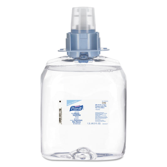2xSavings PURELL Advanced Hand Sanitizer Foam refill for FMX-12 dispensers, 1,200 mL unscented foam hand sanitizer.