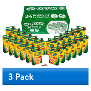 Crayola Crayons Bulk (24 Packs of 24), Bulk School Classroom Supplies, Classic Colors, 3+