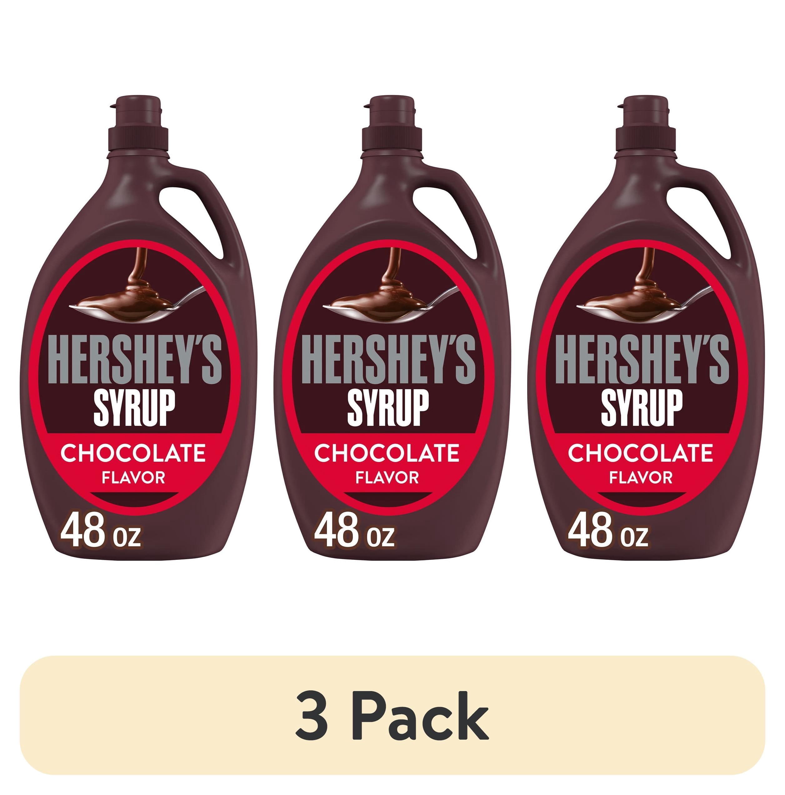 Hershey'S Chocolate Flavored Syrup, Bulk Bottle 48 Oz