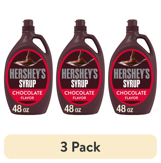 Hershey'S Chocolate Flavored Syrup, Bulk Bottle 48 Oz