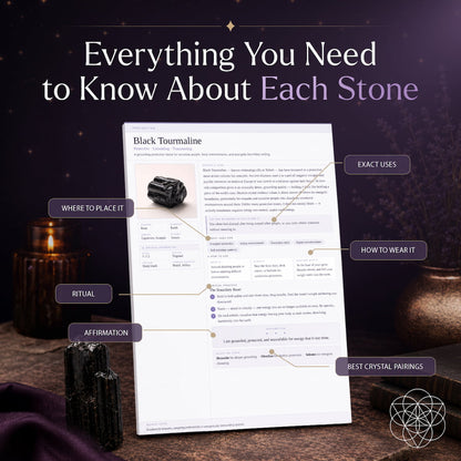 Ebook cover of The Conscious Crystal Handbook by Conscious Items, featuring a colorful crystal illustration on a white background.