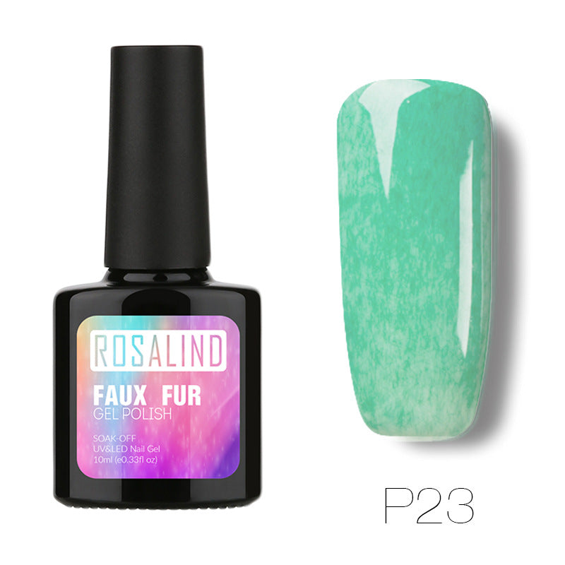 Nail rubber fur nail polish bottle with textured finish by My Store