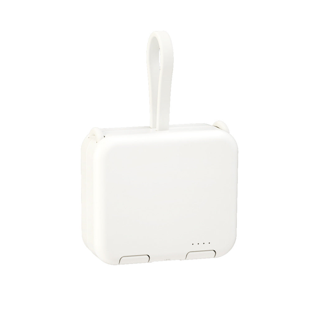 Handbag back clip battery power bank in compact black design by My Store