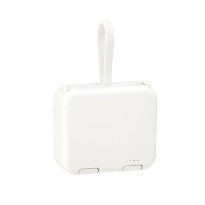 Handbag back clip battery power bank in compact black design by My Store