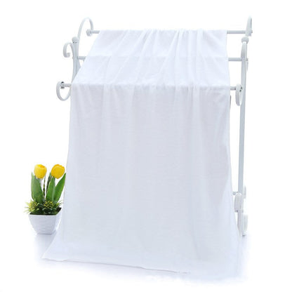 Absorbent microfiber bath towel by My Store, shown in a soft textured fabric close-up