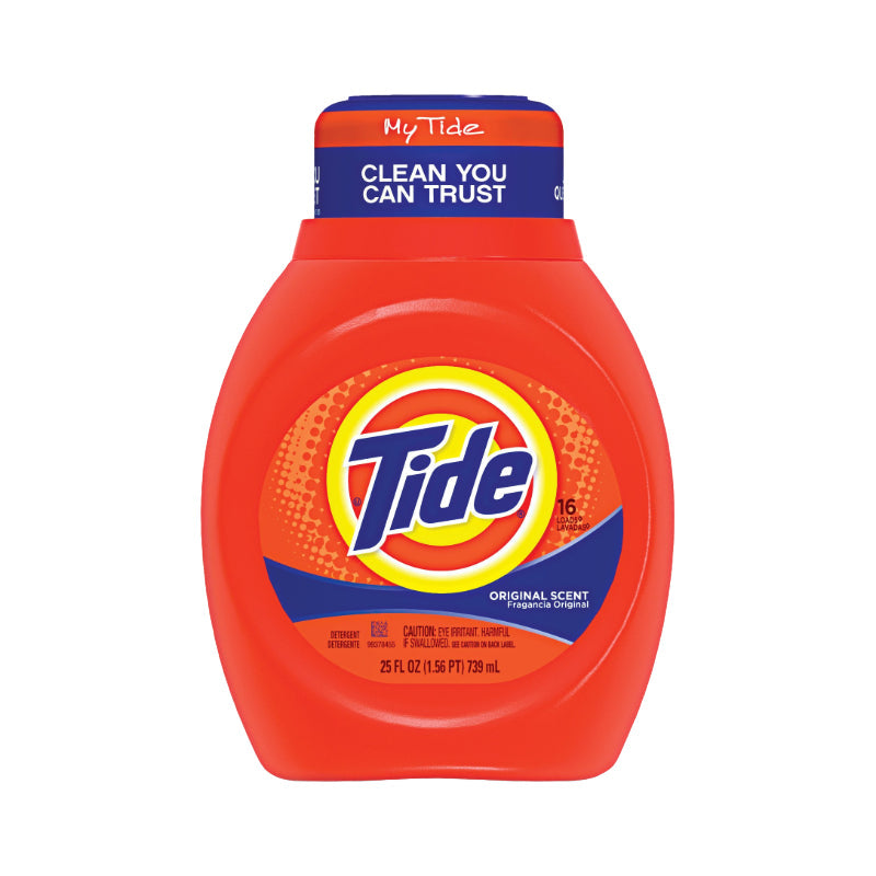 Tide Liquid Laundry Detergent, Original, 16 Loads, 25 Fl Oz