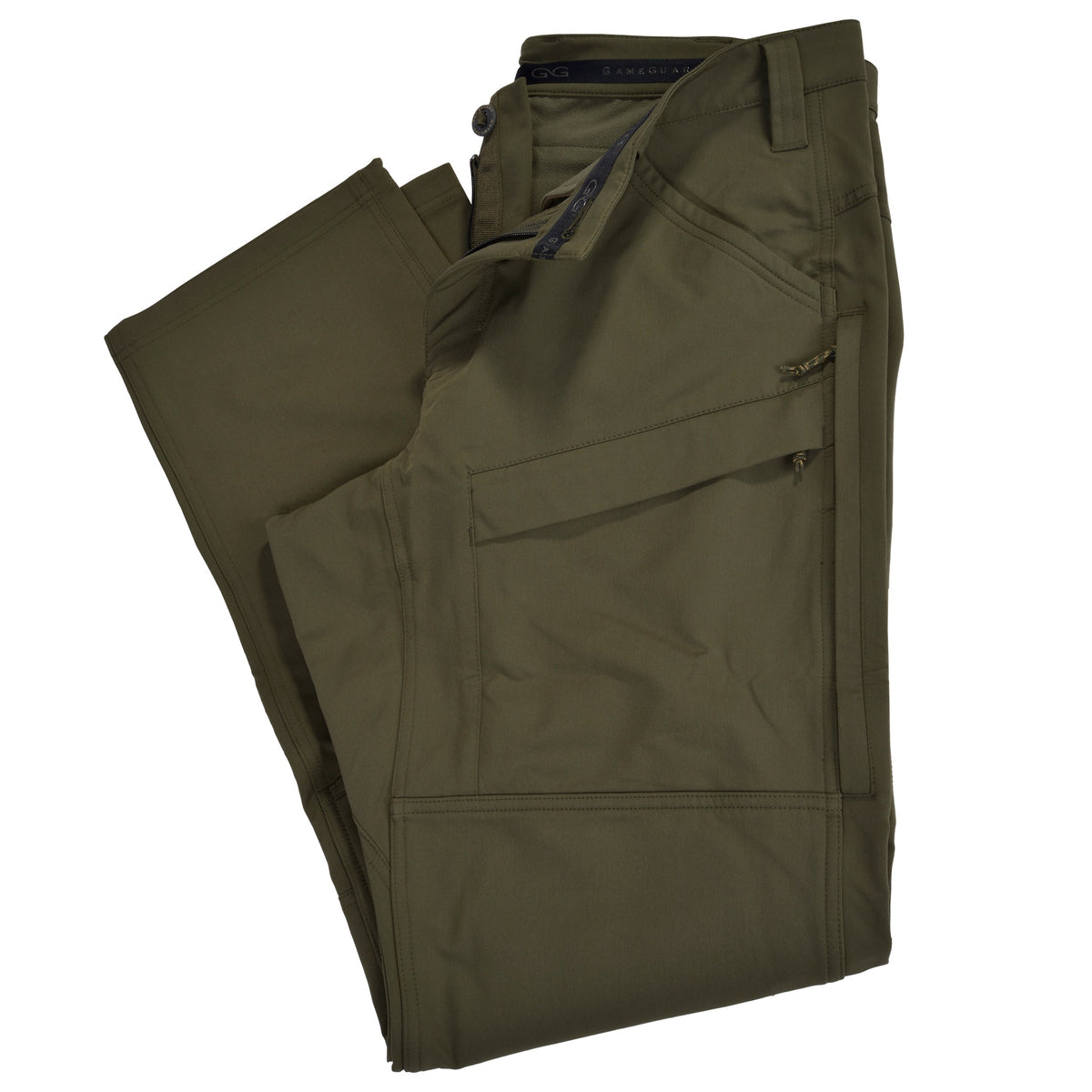 GameGuard Agave Guía Grande™ hunting pants with durable fabric and multiple pockets, designed for outdoor hunting activities.