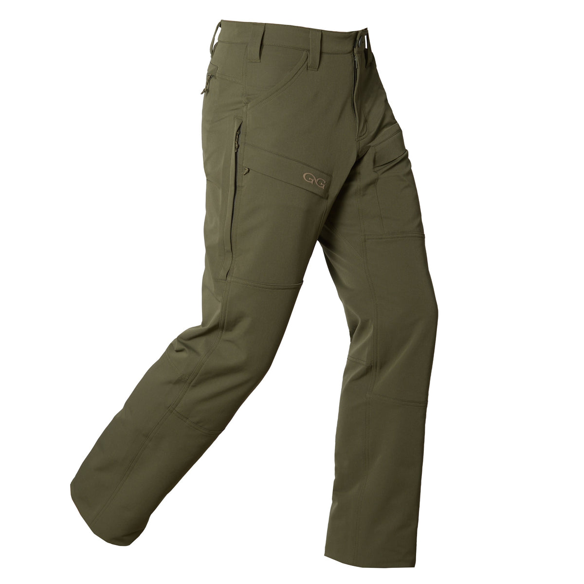 GameGuard Agave Guía Grande™ hunting pants shown with durable fabric, multiple pockets, and a rugged outdoor design.