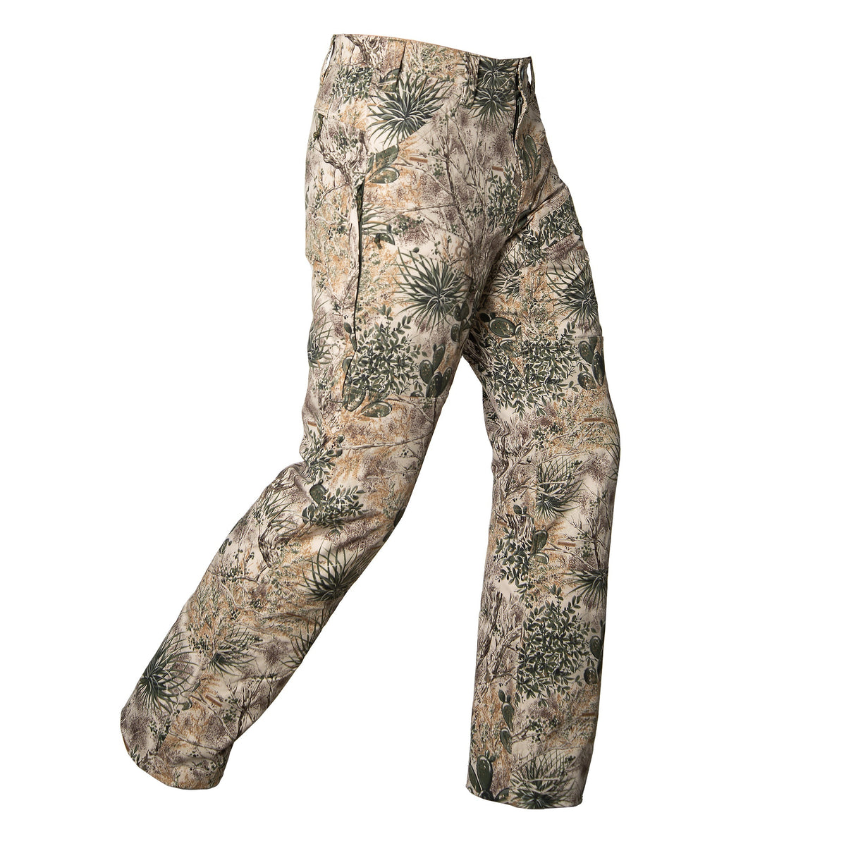 GameGuard Guía Grande™ hunting pants in camouflage fabric, featuring durable material and adjustable waistband for outdoor hunting.