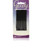 Goody Mosaic Curved Bobby Pins, Black, X-Large