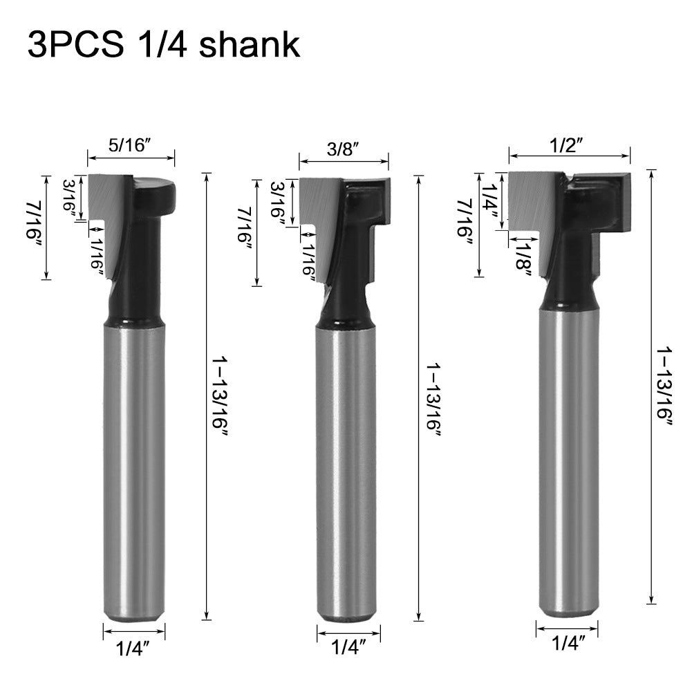 Woodworking 1/4-inch handle keyhole cutter bit by My Store