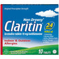 Claritin 24-Hour Non-Drowsy Allergy Relief Tablets - 10 ct