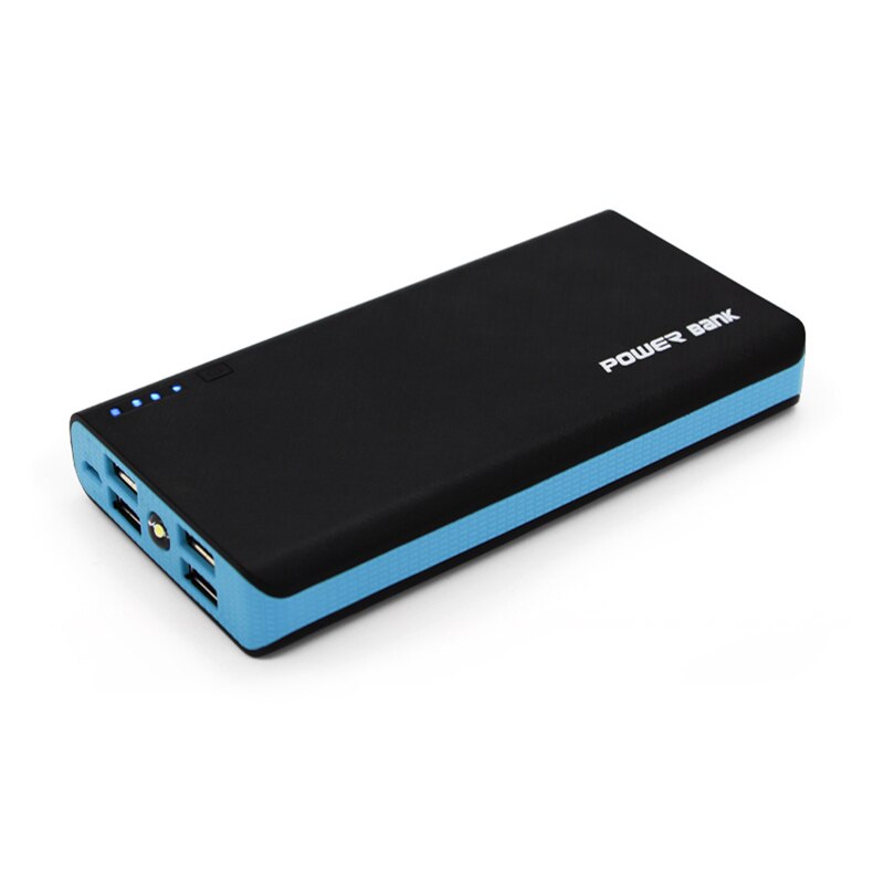 Mobile power battery charging treasure shell by My Store, portable protective case for power bank, open front view