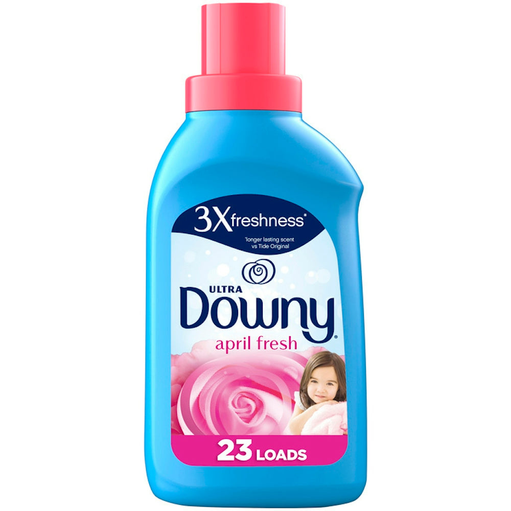 Downy Ultra April Fresh Liquid Fabric Softener, 23 Loads, 19 Fl Oz