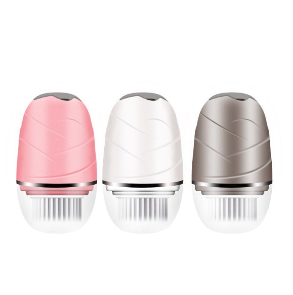 Rotary electric face washer cleaning brush by My Store with soft cleansing bristles