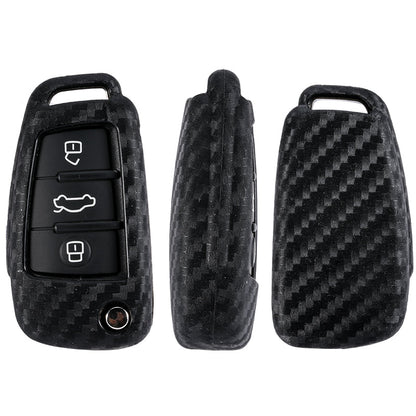 Silicone car key case with precise button cutouts and protective cover by My Store
