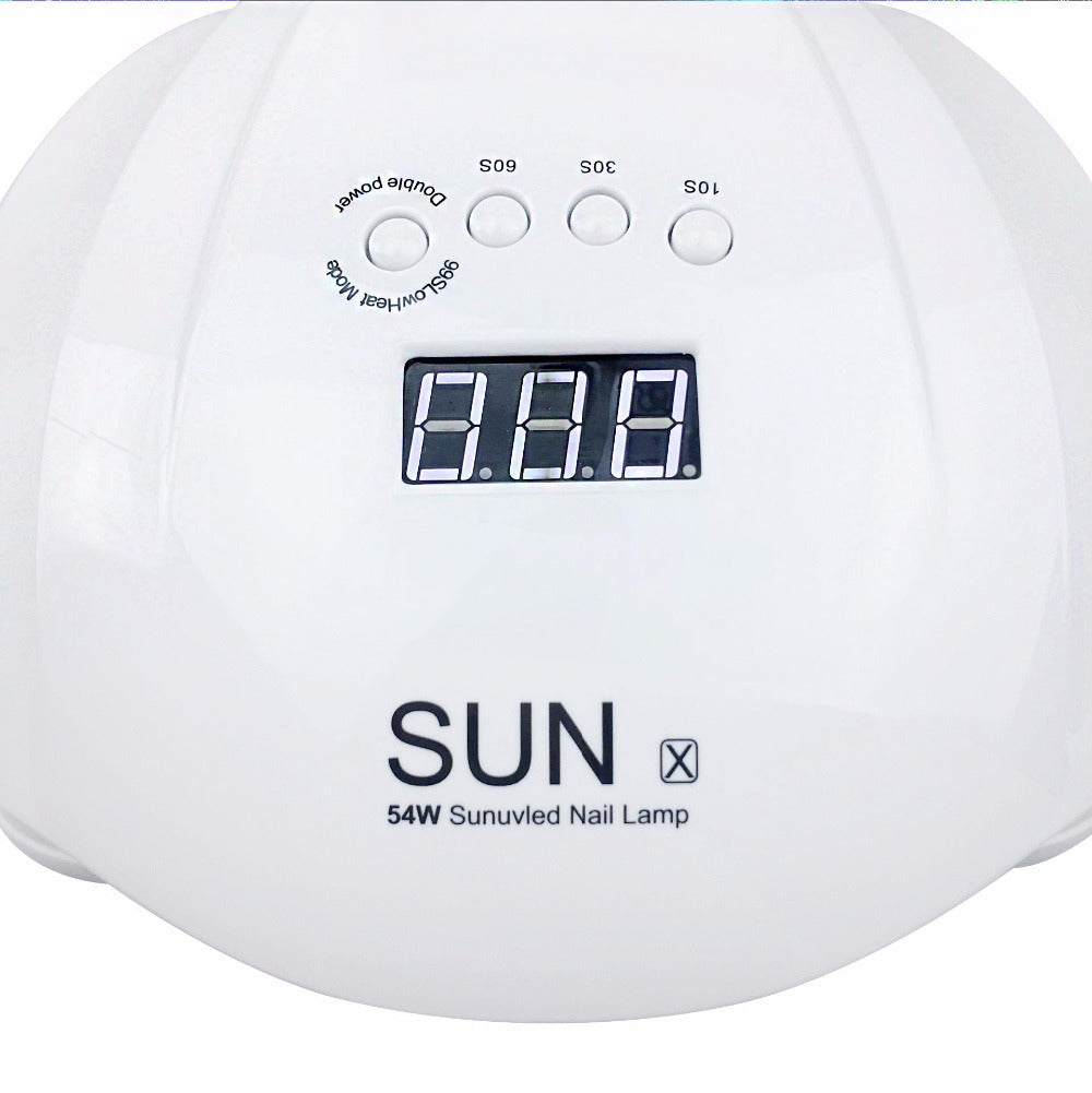 Nail lamp dryer by My Store, compact UV/LED light for curing gel polish