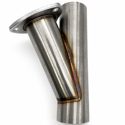 2.50" Y-Pipe ONLY - Stainless Steel-Weld in - 307525-Y