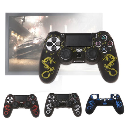 Laser camouflage dragon pattern silicone rubber protective sleeve paidbah