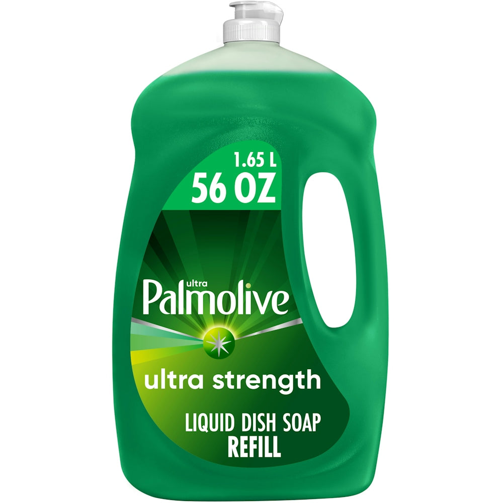 Palmolive Dish Liquid, Ultra Strength, Refill Size 56 Fl Oz