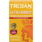 Trojan Stimulations Premium Latex Condoms, Ultra Ribbed, Spermicidal Lubricant
