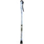 Drive Medical Foam Grip Offset Handle Walking Cane, Swirl