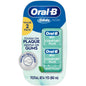 Oral-B Glide Pro-Health Comfort Plus dental floss in mint flavor, 43.7 yards, shown in a two-pack with mint-flavored dental floss.