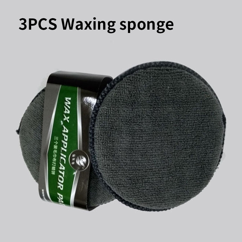 9-piece car wash cleaning kit with assorted detailing brushes, microfiber cloths, and wash tools