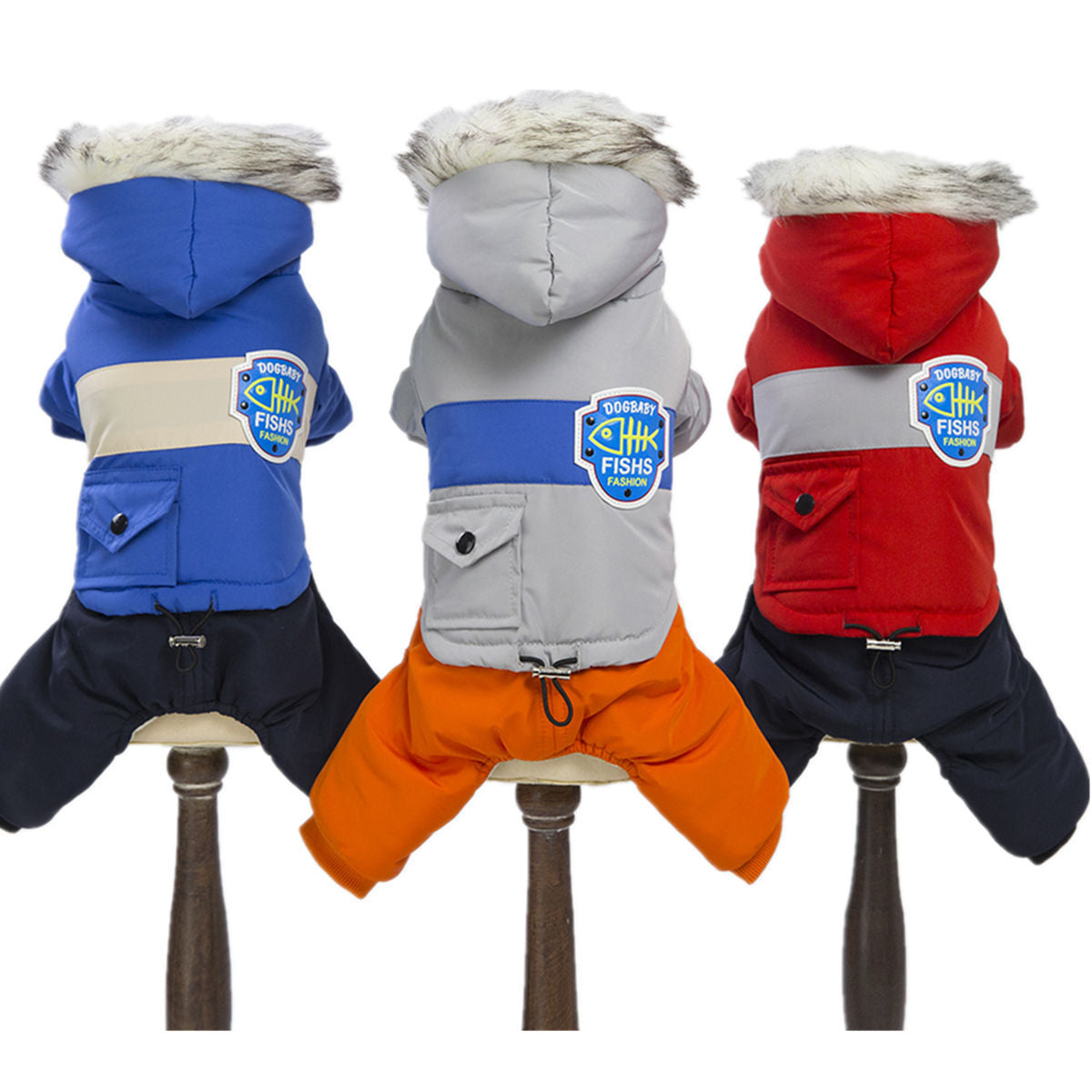 Dog snow coat for pets by My Store, designed for cold weather protection