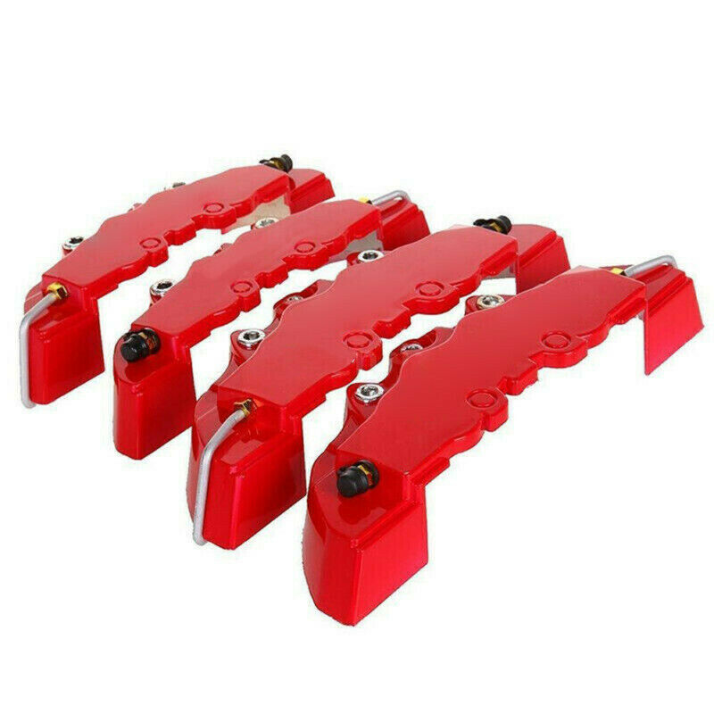Four-piece brake caliper cover set for modified cars