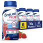 Ensure Plus Nutrition Shake Strawberry 6x8 Fl Oz