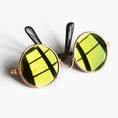 Fashion Personality small pet accessory mirror with compact decorative design