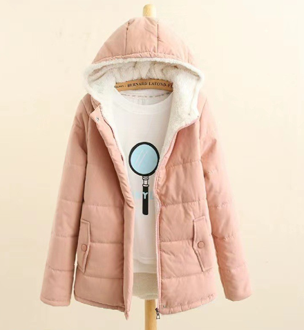 Women's Slim-Fit Dublin Fleece Parka - Korean Winter Style