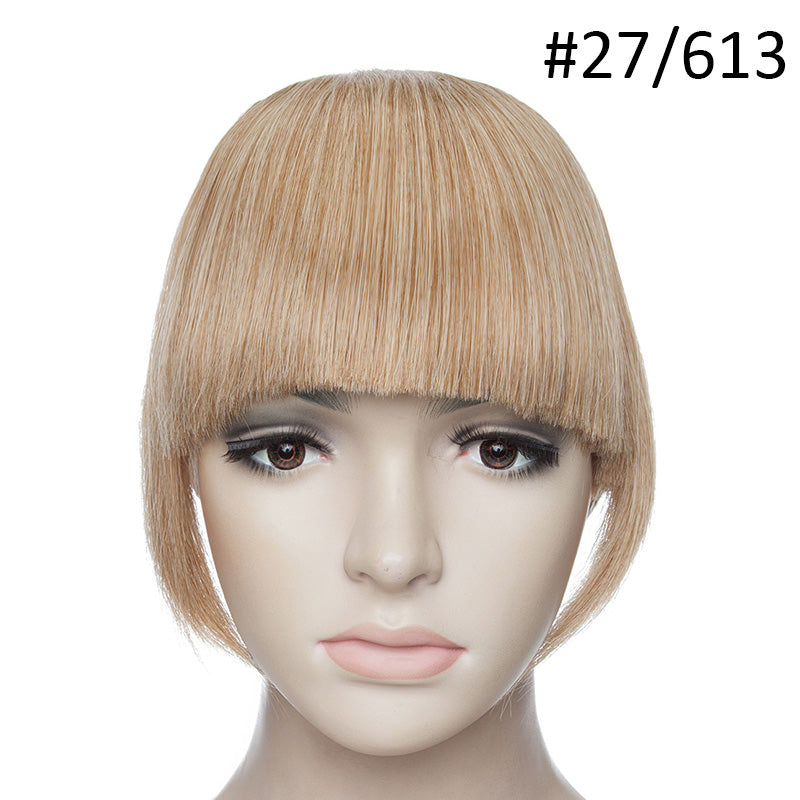 3D clip-in bangs hair extensions by My Store, shown in a natural front-facing style